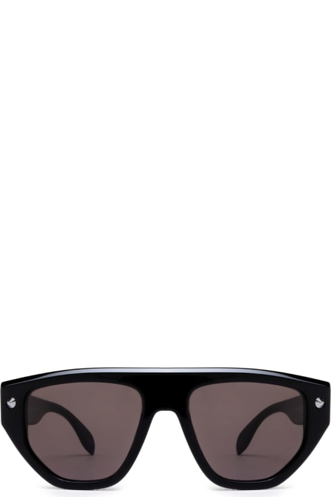 Alexander McQueen Eyewear Eyewear for Men Alexander McQueen Eyewear Am0408s Black Sunglasses