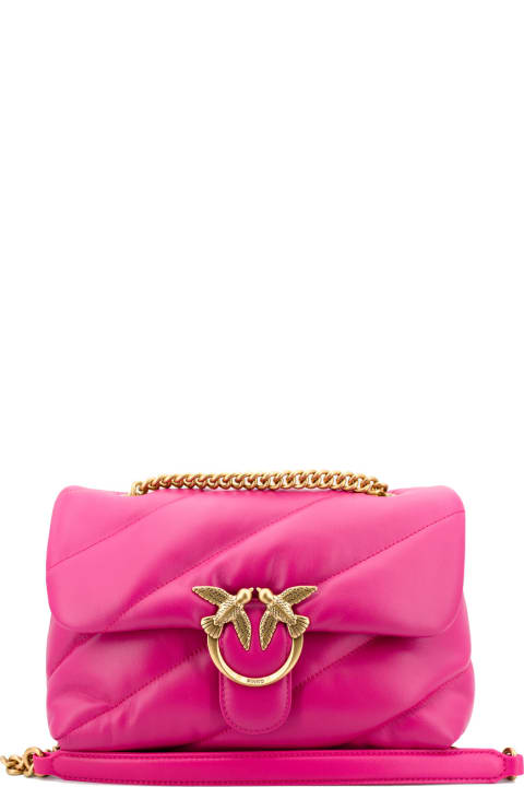 Pinko Shoulder Bags for Women Pinko Classic Love Bag Puff Maxi Quilt Shoulder Bag