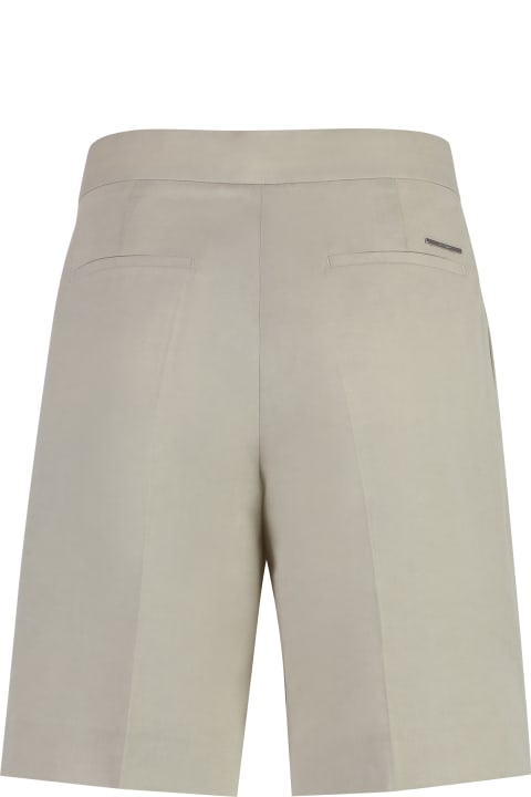 Calvin Klein Pants & Shorts for Women Calvin Klein Cotton And Linen Bermuda-shorts