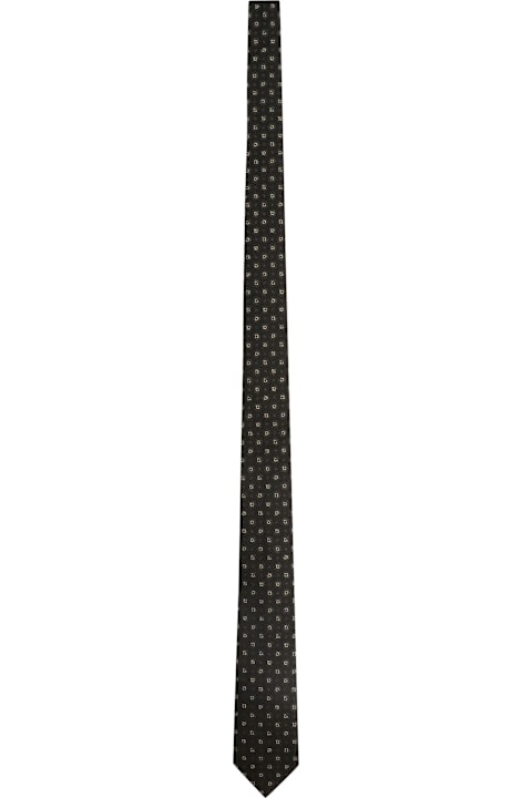 Homeware Zegna Jacquard Silk Tie