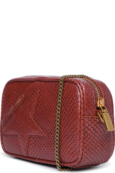 Golden Goose Shoulder Bags for Women Golden Goose 'star' Mini Bag In Brown Leather