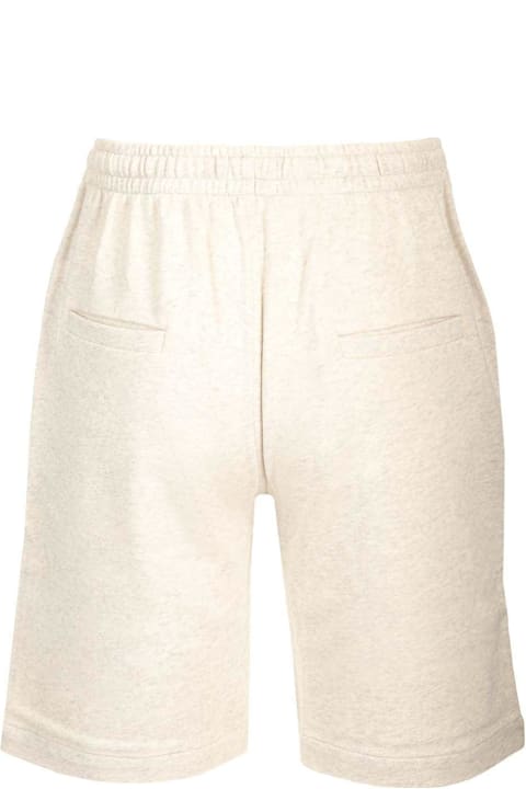 Isabel Marant Pants for Men Isabel Marant Mahelo Logo Printed Drawstring Shorts