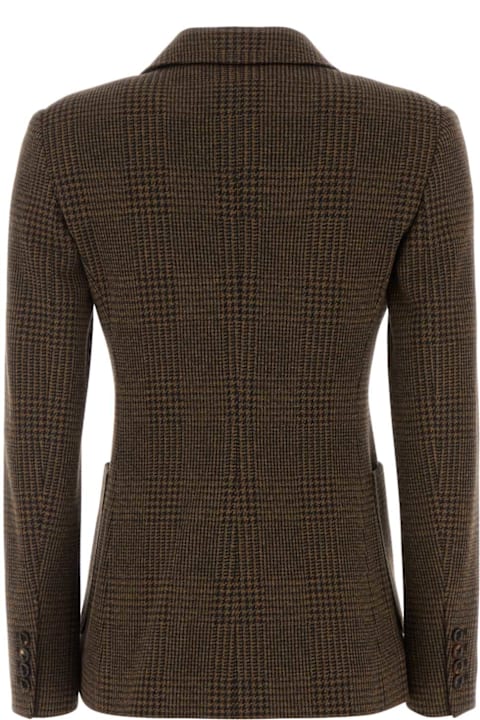 Max Mara for Men Max Mara Embroidered Cotton Blend Zulma Blazer