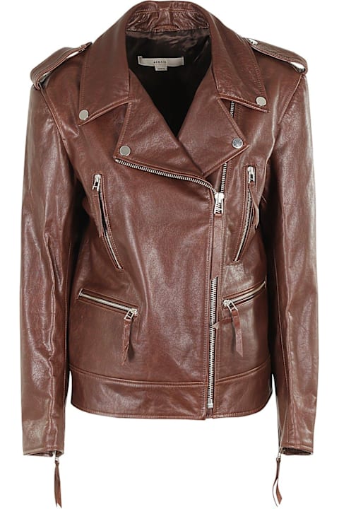 REMAIN Birger Christensen Clothing for Women REMAIN Birger Christensen Zip-up Biker Jacket