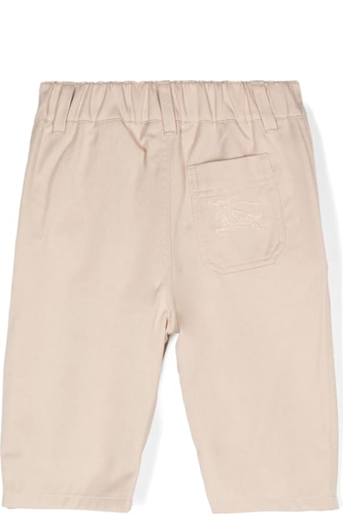 Bottoms for Baby Girls Burberry Burberry Kids Trousers Beige