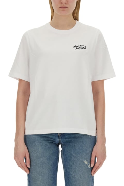 Maison Kitsuné Topwear for Women Maison Kitsuné T-shirt With Logo