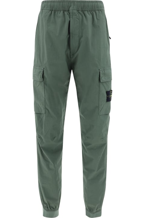 Fleeces & Tracksuits for Men Stone Island Cotton Cargo-trousers