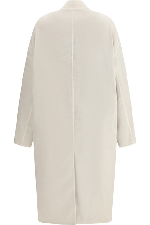 Rick Owens معاطف وجواكت لـ السيدات Rick Owens Camel Hair Island Coat