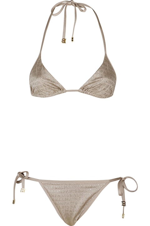 Balmain Swimwear for Women Balmain Triangle Bikini