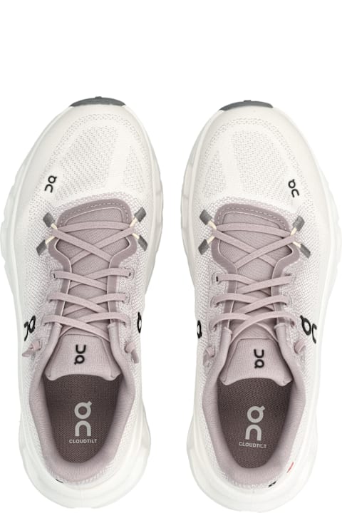 ON Running Cloudtilt Lightweight Woman's Sneakers In Beige And Violet