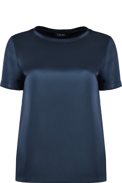 Clothing for Women 'S Max Mara Rebecca Satin T-shirt