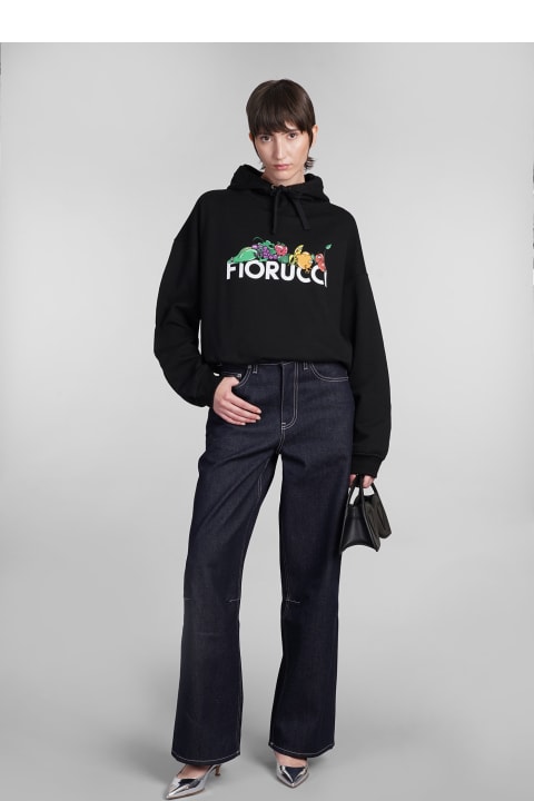 Fiorucci for Women Fiorucci Sweatshirt In Black Cotton