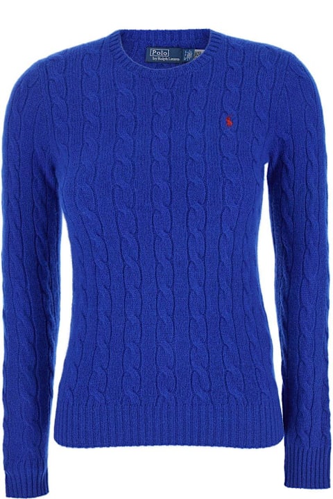 Polo Ralph Lauren Sweaters for Women Polo Ralph Lauren Pony Embroidered Cable-knit Jumper