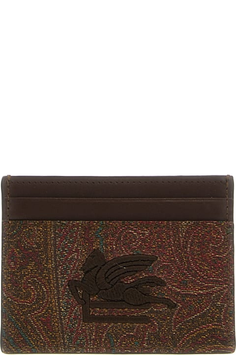 Etro Wallets for Women Etro Paisley Card Holder