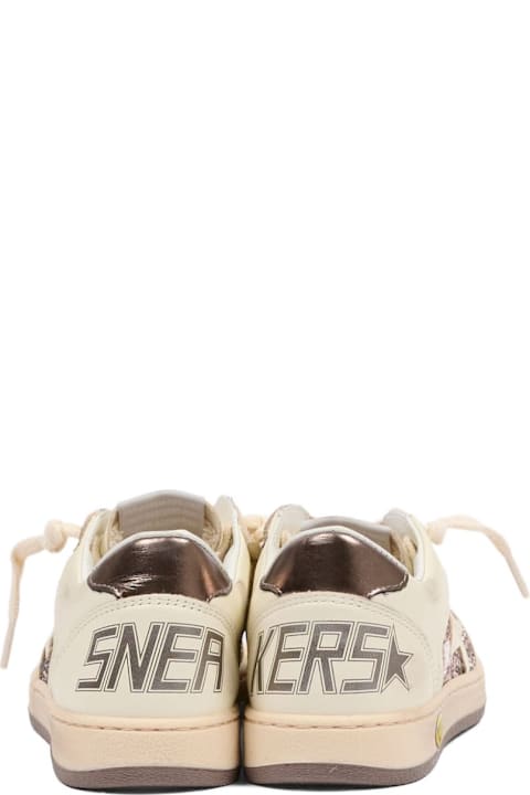 ガールズ シューズ Golden Goose Golden Goose Kids Ball Star Sneakers With Glitter