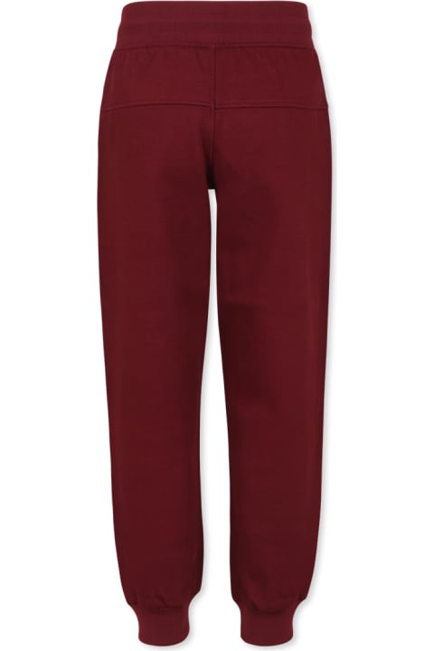 Homeware Hugo Boss Burgundy Trousers For Boy With Logo