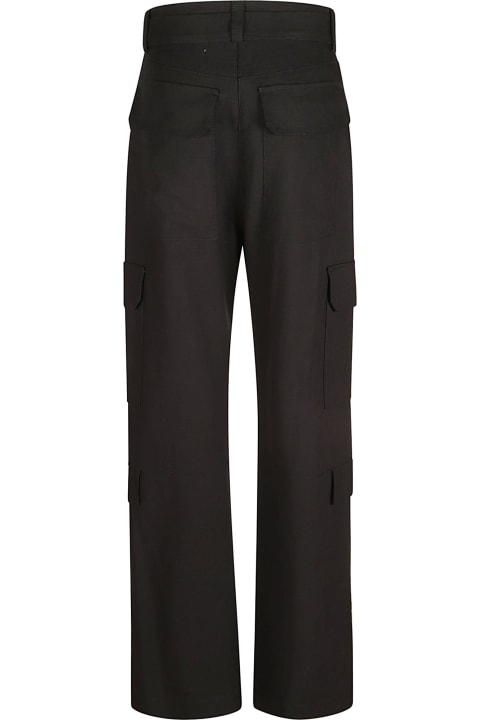 MSGM Pants & Shorts for Women MSGM Belted Cargo Trousers