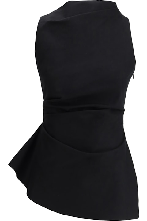 Alexander McQueen Clothing for Women Alexander McQueen Asymmetrical Top