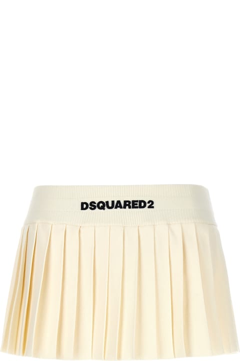 Dsquared2 Skirts for Women Dsquared2 Pleated Mini Skirt