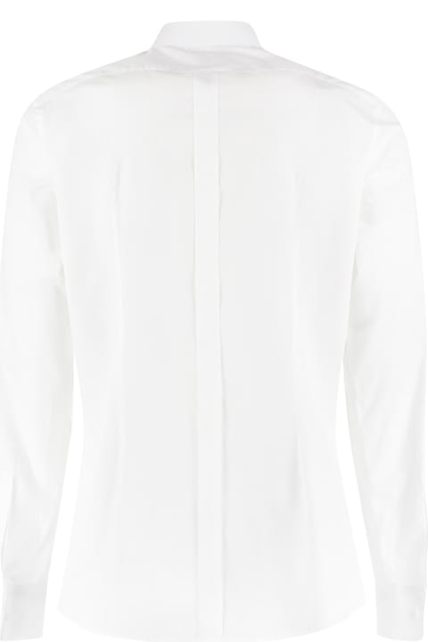 メンズ Dolce & Gabbanaのシャツ Dolce & Gabbana Poplin Tuxedo Shirt