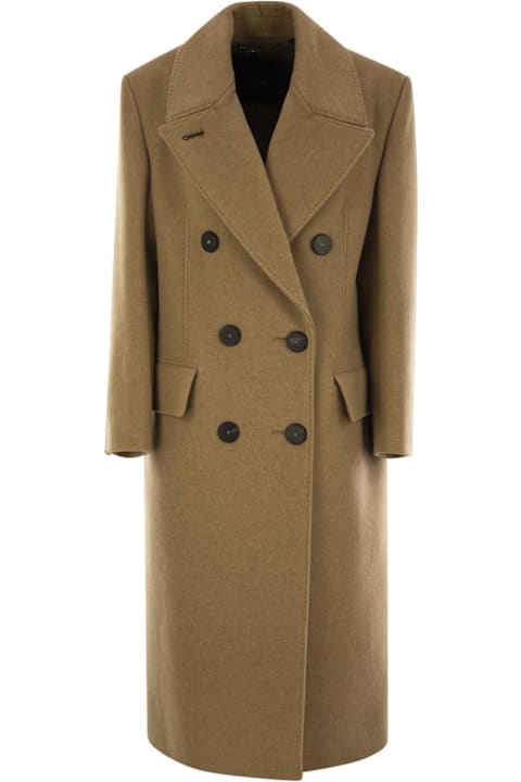 أدوات منزلية Max Mara Certo Double-breasted Long-sleeved Coat
