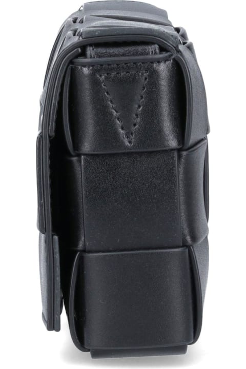メンズ バッグのセール Bottega Veneta Cassette Small Crossbody Bag