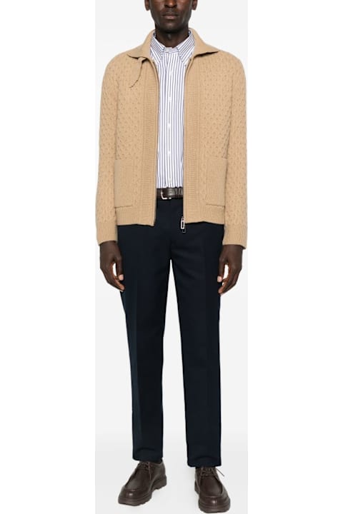 Paolo Pecora for Kids Paolo Pecora Paolo Pecora Beige Cardigan Jacket