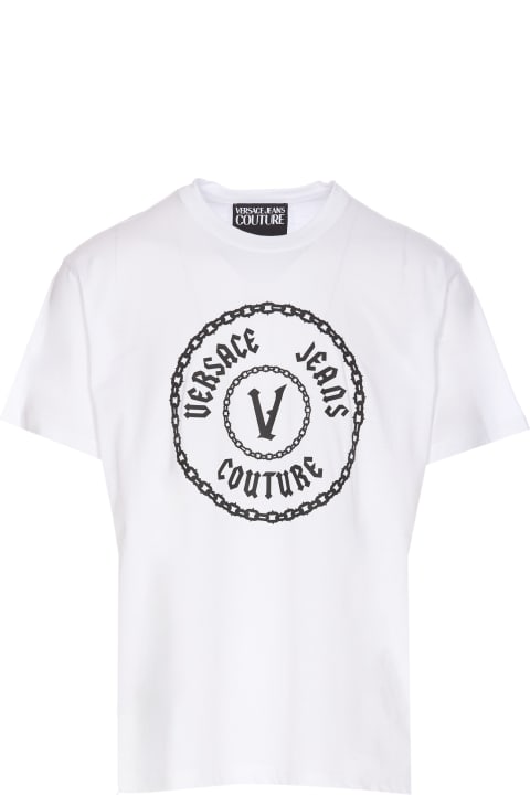 أدوات منزلية Versace Jeans Couture Vemblem Logo T-shirt