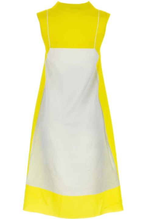 ウィメンズ Loeweのワンピース＆ドレス Loewe Printed Tech Satin Dress