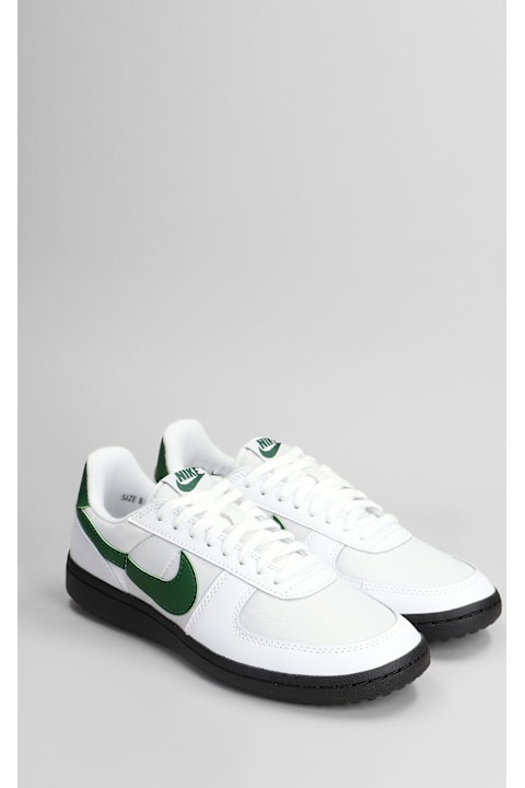 ウィメンズ Nikeのスニーカー Nike Field General 82 Sneakers In White Leather And Fabric