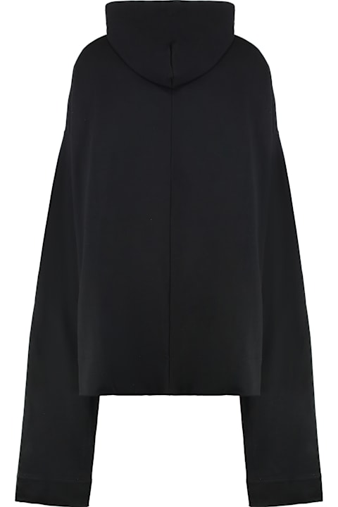 Rick Owens Fleeces & Tracksuits for Men Rick Owens Rick Owens X Champion - Flyproof Tunic Hooded Sweatshirt