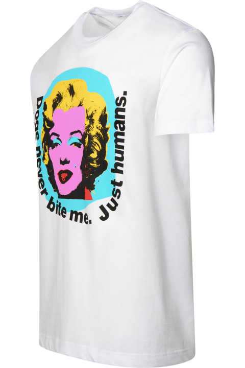 Fashion for Men Comme des Garçons Shirt 'marilyn Monroe' White Cotton T-shirt