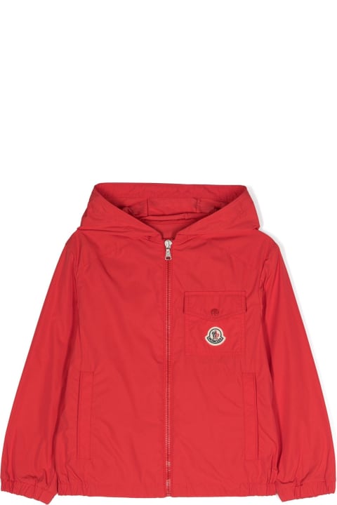 Topwear for Girls Moncler Moncler New Maya Coats Red