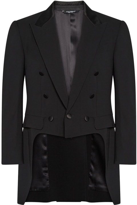 Dolce & Gabbana Suits for Men Dolce & Gabbana Wool Frac Suit
