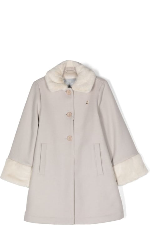 Coats & Jackets for Girls Herno Coat With Logo