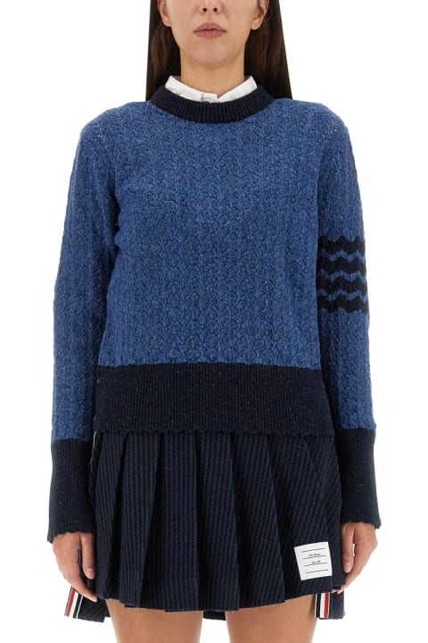 Thom Browne Sweaters for Women Thom Browne 4bar Stripe Jersey