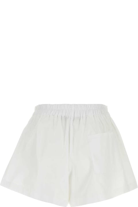 Versace Pants & Shorts for Women Versace White Cotton Shorts