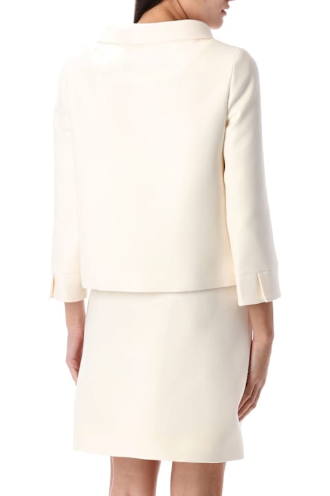 Coats & Jackets for Women Valentino Garavani Crepe Couture Jacket