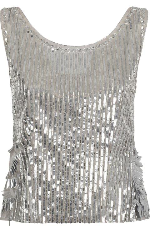 Homeware Alberta Ferretti Sequined Tank Top