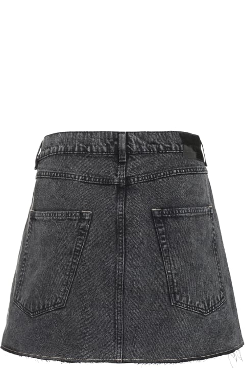 Our Legacy for Women Our Legacy Cover Denim Mini Skirt