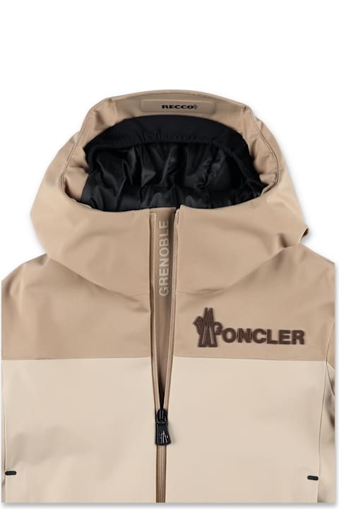 Homeware Moncler Grenoble Moncler Grenoble Kids Moriond Ski Jacket Beige