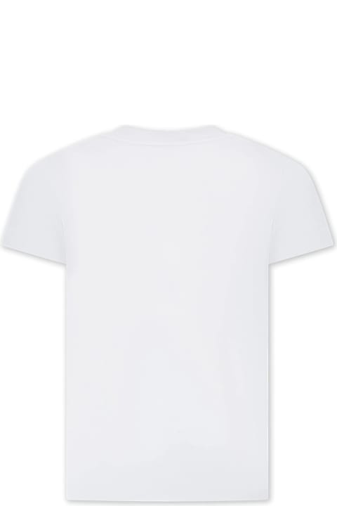 キッズ新着アイテム Fendi Fendi Kids T-shirts And Polos White