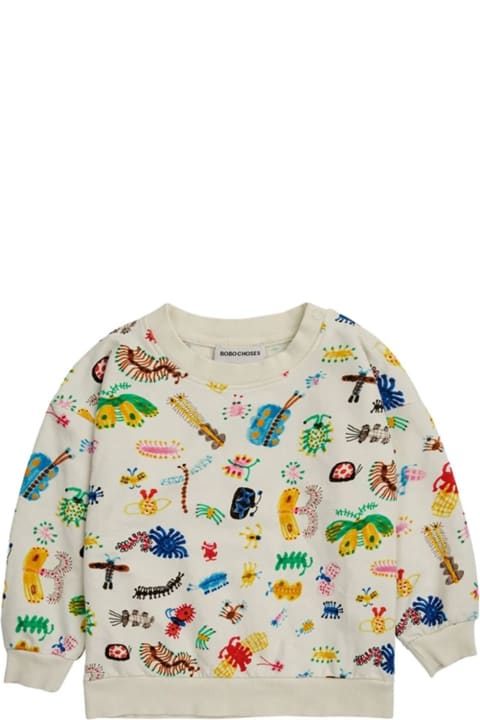 Topwear for Baby Girls Bobo Choses Baby Funny Insect All Over Sweatshirt