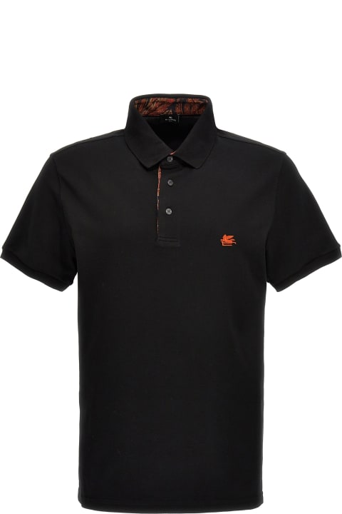 Etro Embroidered Polo Shirt