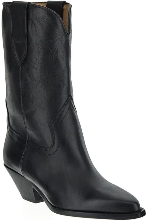 Fashion for Women Isabel Marant Cow Leather Cowboy Boots