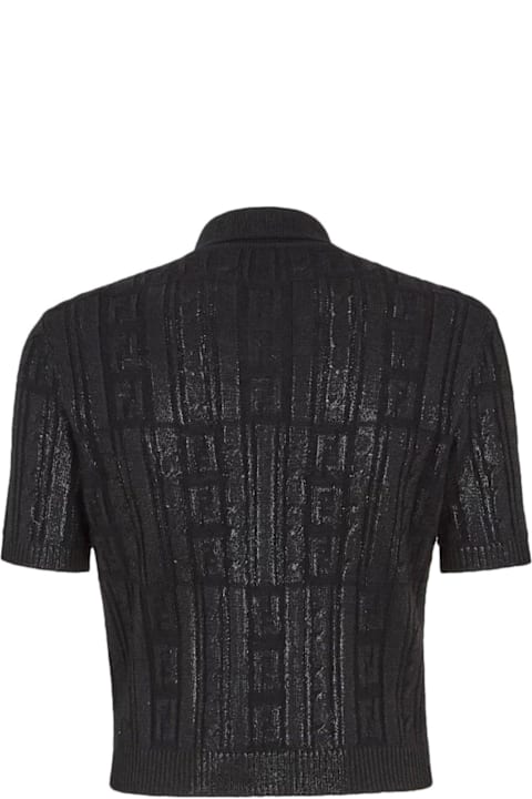 Fendi Shirts for Men Fendi Ff Sparkle Polo Shirt