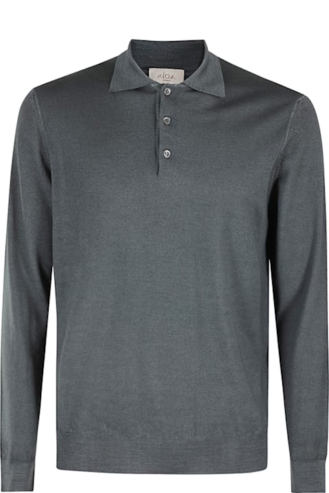 Altea Topwear for Men Altea Polo Merinos 1 Filo Stone