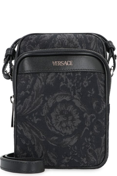 メンズ Versaceのショルダーバッグ Versace Athena Crossbody Bag