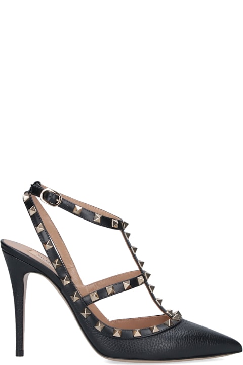 Homeware Valentino Garavani 'rockstud 100' Slingback Pumps