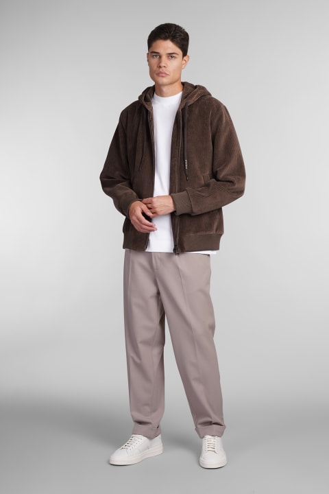 Circolo 1901 Clothing for Men Circolo 1901 Casual Jacket In Brown Cotton